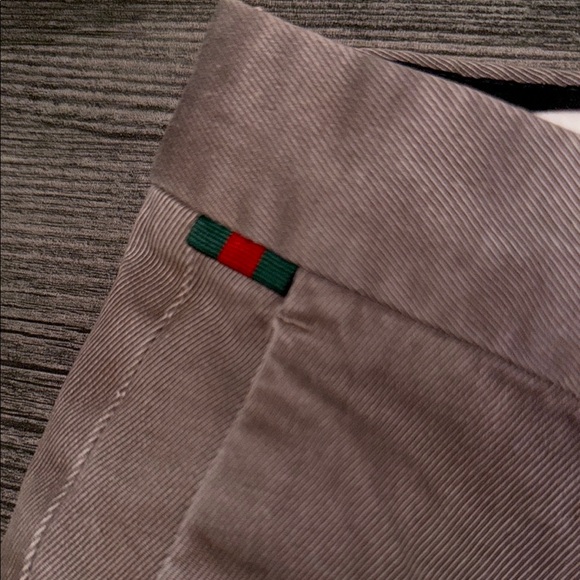 Gucci Men's Corduroy Pants in Light Gray - Picture 3 of 9